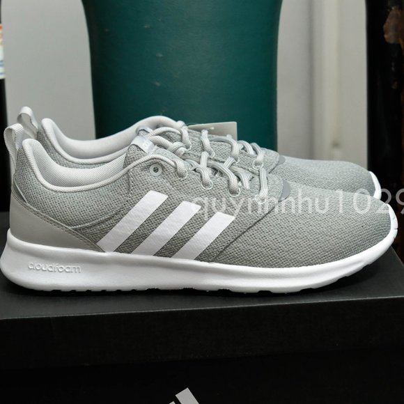 adidas Ladies' QT Racer 2.0 Sneaker IN GRAY - Picture 2 of 8